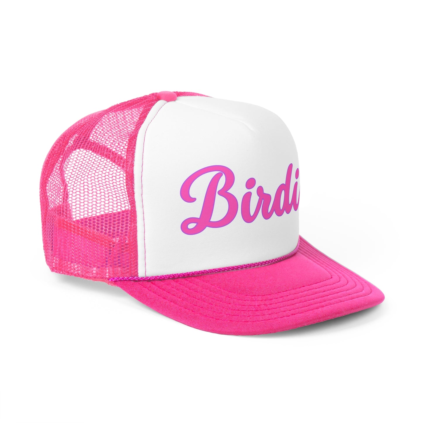 Pink 'Birdie' Trucker Cap - Fun & Trendy Headwear for on and off the course