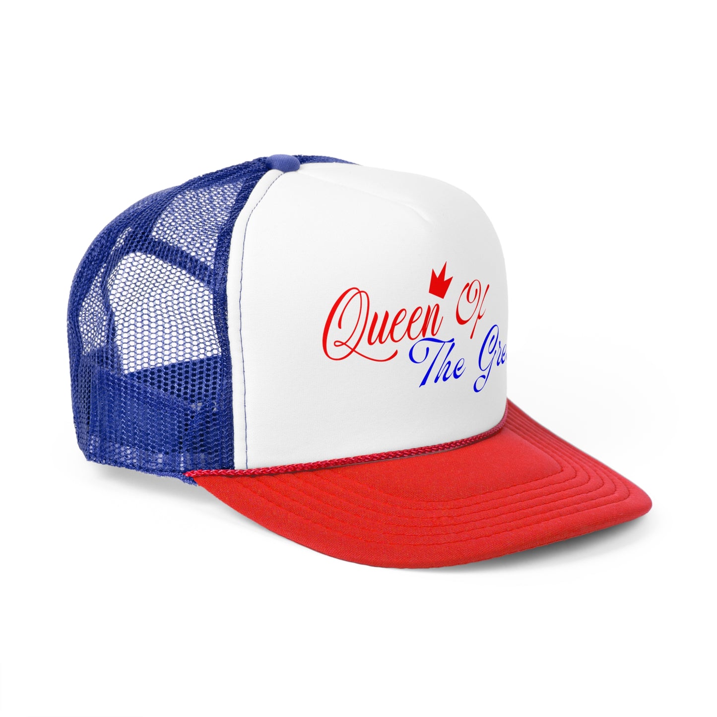 Queen of the Green Trucker Cap - Stylish Design