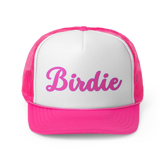 Pink 'Birdie' Trucker Cap - Fun & Trendy Headwear for on and off the course