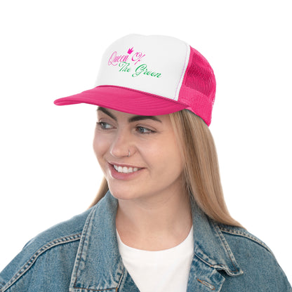 Queen of the Green Trucker Cap - Stylish Design