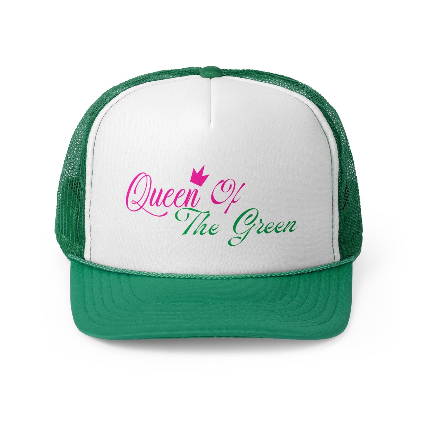 Queen of the Green Trucker Cap - Stylish Design