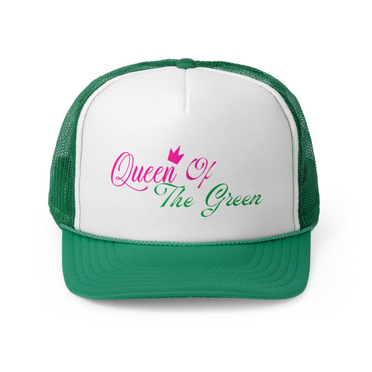 Queen of the Green Trucker Cap - Stylish Design