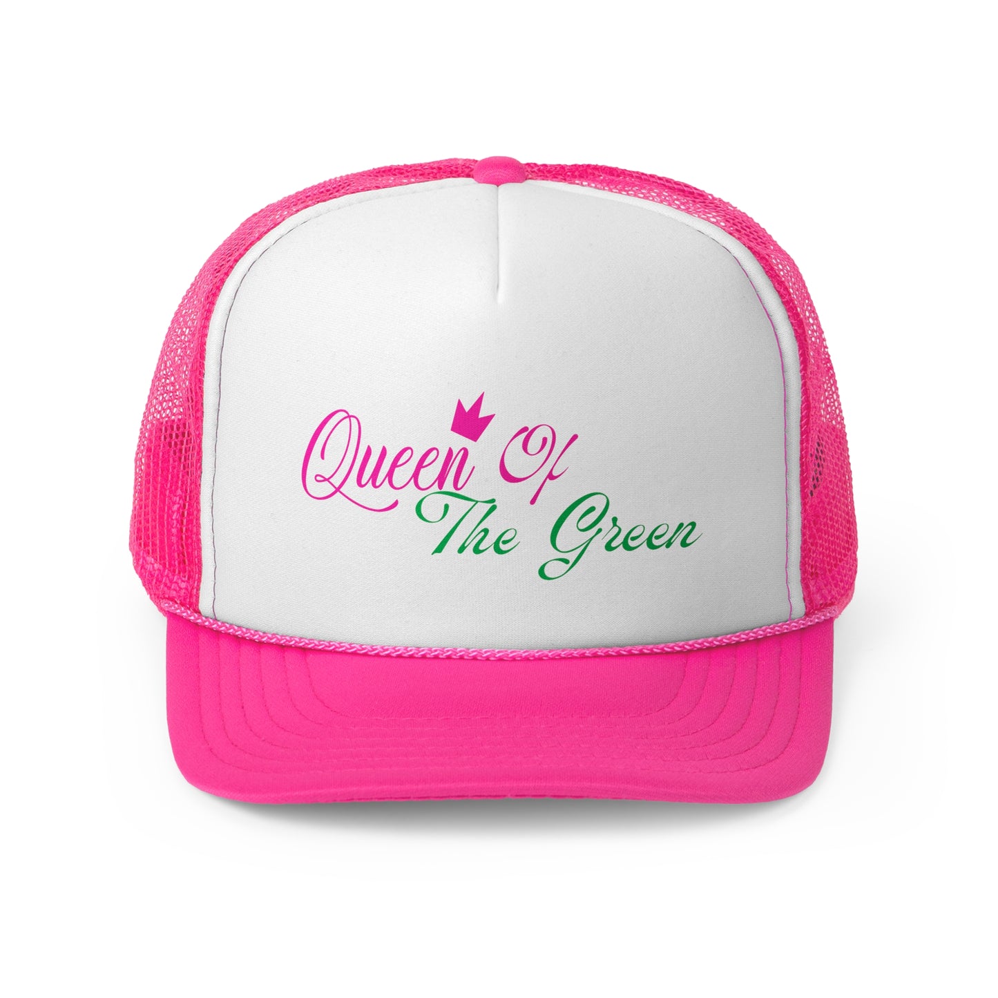Queen of the Green Trucker Cap - Stylish Design